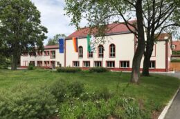 Gebäude der Gemeindeverwaltung in Wachau